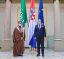 وزير الخارجية يلتقي نظيره الكرواتي ويعقدان جلسة مباحثات رسمية