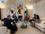 الأمير فيصل بن فرحان يلتقي وزير خارجية إيرلندا