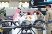 وزراء داخلية البحرين والجزائر والمالديف وبنجلادش يزورون جناح الداخلية بمعرض الدفاع العالمي