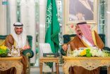 خادم الحرمين الشريفين يستقبل رئيس مجلس الأمة الكويتي
