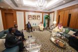 الأمير فيصل بن فرحان يستقبل وزير خارجية رواندا