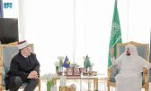 وزير الشؤون الإسلامية يلتقي بالمفتي العام رئيس المشيخة الإسلامية بجمهورية كوسوفا
