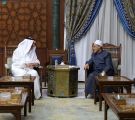 شيخ الأزهر يستقبل سفير المملكة لدى مصر