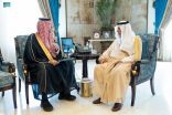 أمير مكة يستقبل مدير عام ‫التدريب التقني‬ بالمنطقة