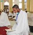 الشؤون الإسلامية تستقبل حجاج بيت الله الحرام بمسجد الخيف في يوم التروية