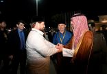 الرئيس الشيشاني يغادر جدة