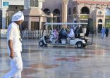 5 آلاف مستفيد يومياً من خدمة التنقل بعربات “القولف” بالمسجد النبوي