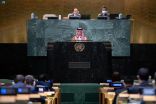 وزير الخارجية يؤكد التزام المملكة بميثاق الأمم المتحدة ودعمها المستمر لمبادئ الشرعية الدولية