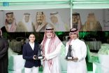 نيابة عن سموِّ المحافظ.. أمين جدة يتوّج الفائزين بشوط كأس المحافظة بدوري الفروسية السادسة