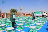 مركز الملك سلمان للإغاثة يُوزّع 500 سلة غذائية في حارة بلاتو بنيامي في النيجر