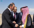 سمو وزير الخارجية يصل إلى العاصمة السورية دمشق في زيارة رسمية