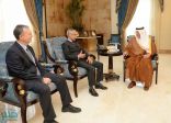 أمير مكة يلتقي القنصل العام الفرنسي مصطفى مهراج