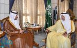 أمير مكة المكرمة يلتقي مدير الشؤون الصحية بالمنطقة