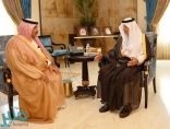 أمير مكة يستقبل وكيل الإمارة للشؤون الأمنية المكلف حديثاً