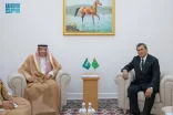 نائب وزير الخارجية يلتقي نائب رئيس مجلس الوزراء وزير خارجية جمهورية تركمانستان