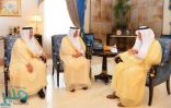 أمير مكة يستقبل وزير الخارجية عادل الجبير والسفير أحمد قطان