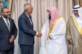رئيس جمهورية المالديف يستقبل إمام الحرم النبوي