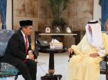 «الفيصل» يلتقي السفير البوروندي والقنصل الإندونيسي