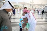 شؤون المسجد النبوي تصدر بطاقات الرموز الإرشادية للزائر الصغير