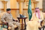 نائب أمير منطقة مكة المكرمة يستقبل قائد المنطقة الغربية المُعيّن