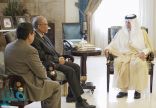 الأمير خالد الفيصل يستقبل وزير الموارد المائية في جمهورية سنغافورة