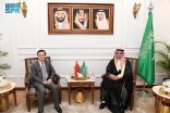 مدير فرع وزارة الخارجية بمنطقة مكة المكرمة يستقبل القنصل العام الصيني بجدة