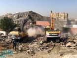 البدء في إزالة أكثر من ١٠٢ عقار بالمرحلة الأولى لتطوير منطقة النكاسة بمكة