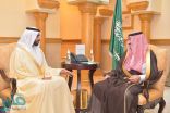 أمير مكة بالنيابة يستقبل سفير الإمارات لدى المملكة