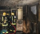 مدني العاصمة المقدسة يسيطر على حريق بمشروع جبل عمر