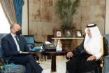 أمير مكة يستقبل القنصل العام للولايات المتحدة الأمريكية