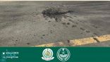 الدفاع المدني : سقوط مقذوفات حوثية على قرية حدودية بجازان دون إصابات