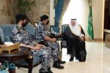 أمير مكة يستقبل اللواء البسامي قائد القوات الخاصة لأمن الحج والعمرة المُعين حديثًا
