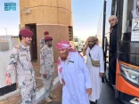 حرس الحدود يسهل إجراءات مغادرة ضيوف الرحمن عبر منفذ الوديعة