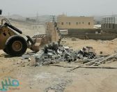إزالة أحواش عشوائية على مساحة 16 ألف متر مربع في جدة