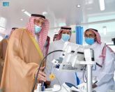 أمير جازان يدشن خدمة الإسعاف البحري بجزيرة فرسان