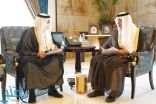 أمير مكة يستقبل مدير الشؤون الصحية بالمنطقة .. ويطلع على الوضع الصحي