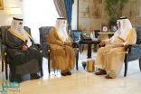 أمير مكة يستقبل الأمين العام لمجلس التعاون لدول الخليج العربية