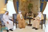 أمير مكة يستقبل رئيس القطاع الغربي لشركة الكهرباء
