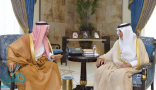 أمير مكة يستقبل رئيس اللجنة التنفيذية لهيئة تطوير المنطقة