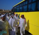 مدير تعليم جدة يدشن الحافلات الذكية للنقل المدرسي