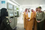 نائب أمير منطقة مكة المكرمة يتفقد مجمع صالات الحج والعمرة بمطار الملك عبدالعزيز الدولي