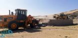 إزالة تعديات على مساحة 13 ألف متر مربع جنوب مكة المكرمة