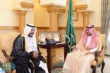 أمير مكة بالنيابه يتسلم تقريراً عن أعمال فرع الهيئة العامة للولاية على أموال القاصرين
