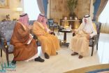 الأمير خالد الفيصل ونائبه يستقبلان “السلطان”  عضو هيئة تطوير مكة