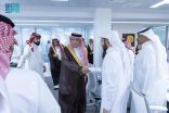 وزير التجارة يقف على أعمال فرع الوزارة والمركز السعودي للأعمال بمنطقة عسير