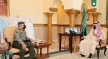 نائب أمير مكة يستقبل مدير جوازات المنطقة المعين حديثاً