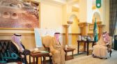 الأمير بدر بن سلطان يستقبل رئيس مجلس الجمعيات الأهلية بمنطقة مكة المكرمة