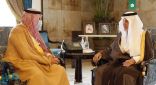 الأمير خالد الفيصل و نائبه يستقبلان رئيس القطاع الغربي لشركة المياه الوطنية