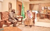 الأمير مشعل بن ماجد يستقبل قائد القوة الخاصة للأمن البيئي بمكة المكرمة