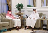 وزير الخارجية يعقد جلسة مباحثات ثنائية مع نائب رئيس مجلس الوزراء القطري